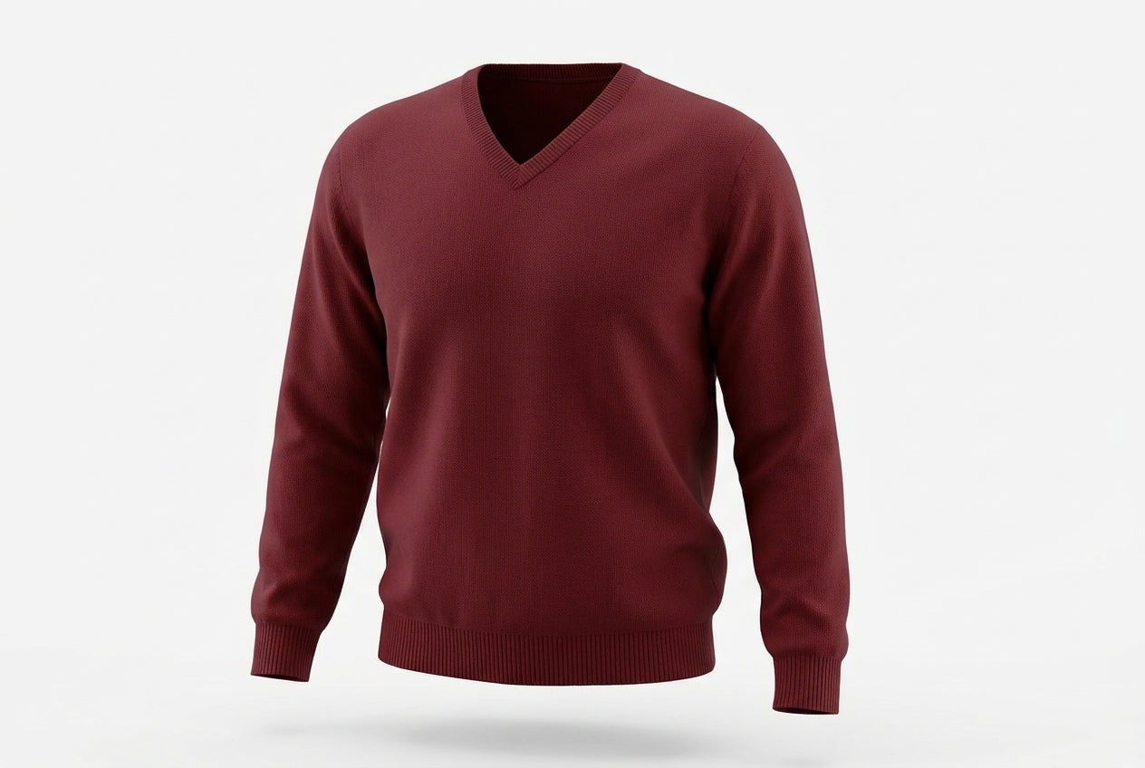 Himalayan V-Neck Pure Cashmere Sweater